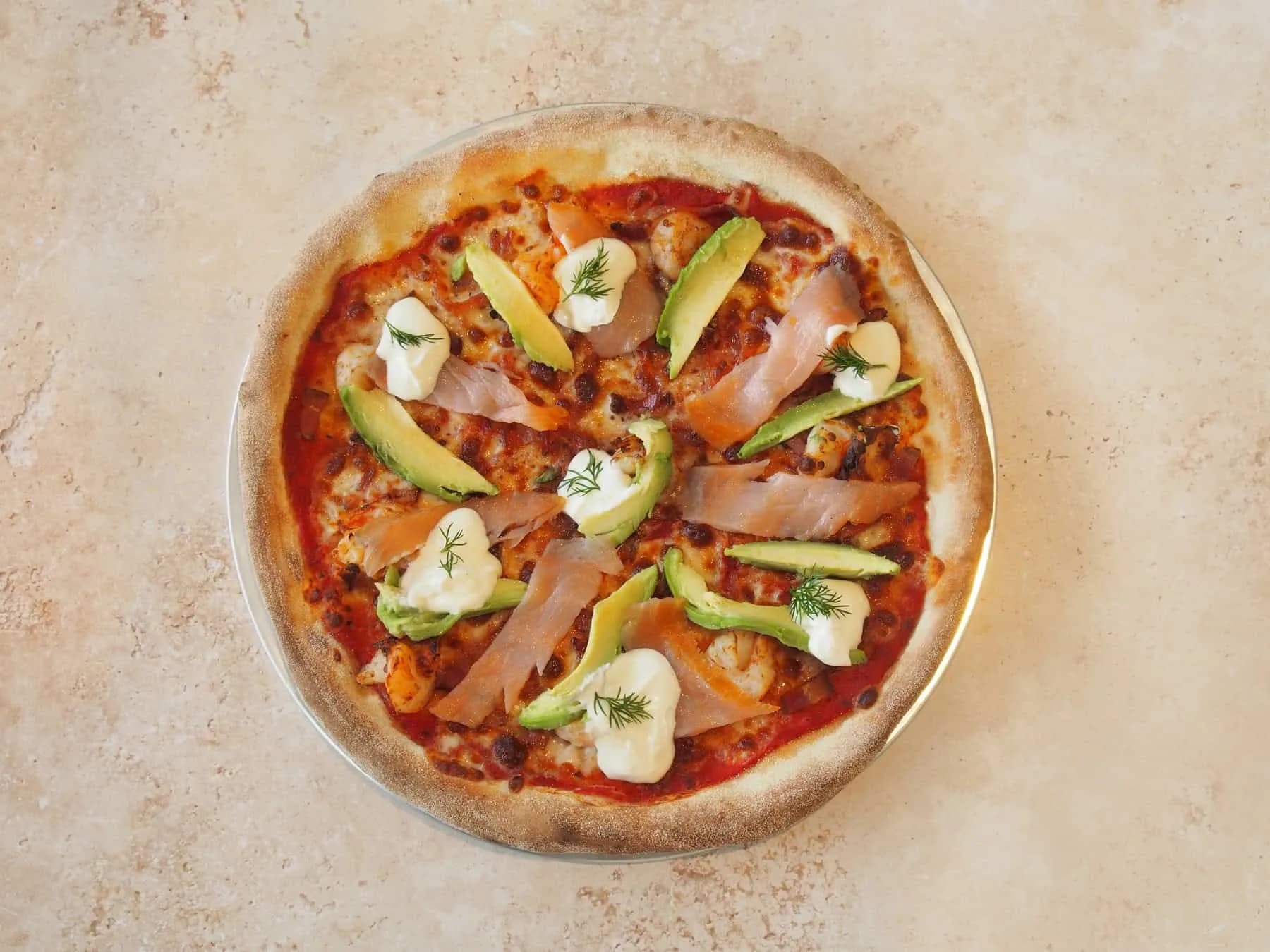 Pizza menu selection